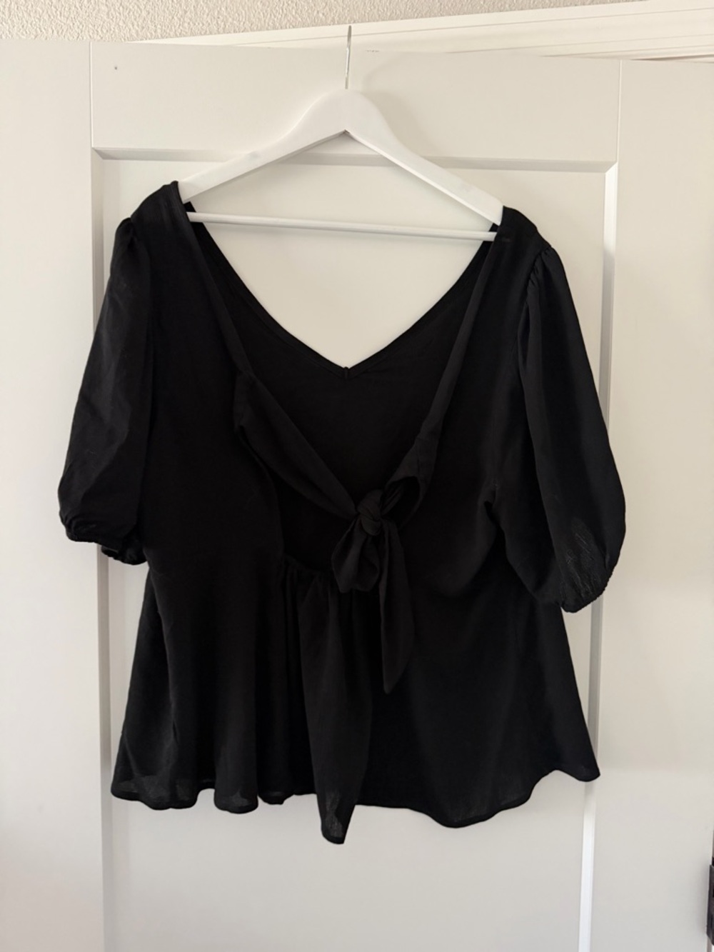 Torrid Black Women's Top with Tag Detail